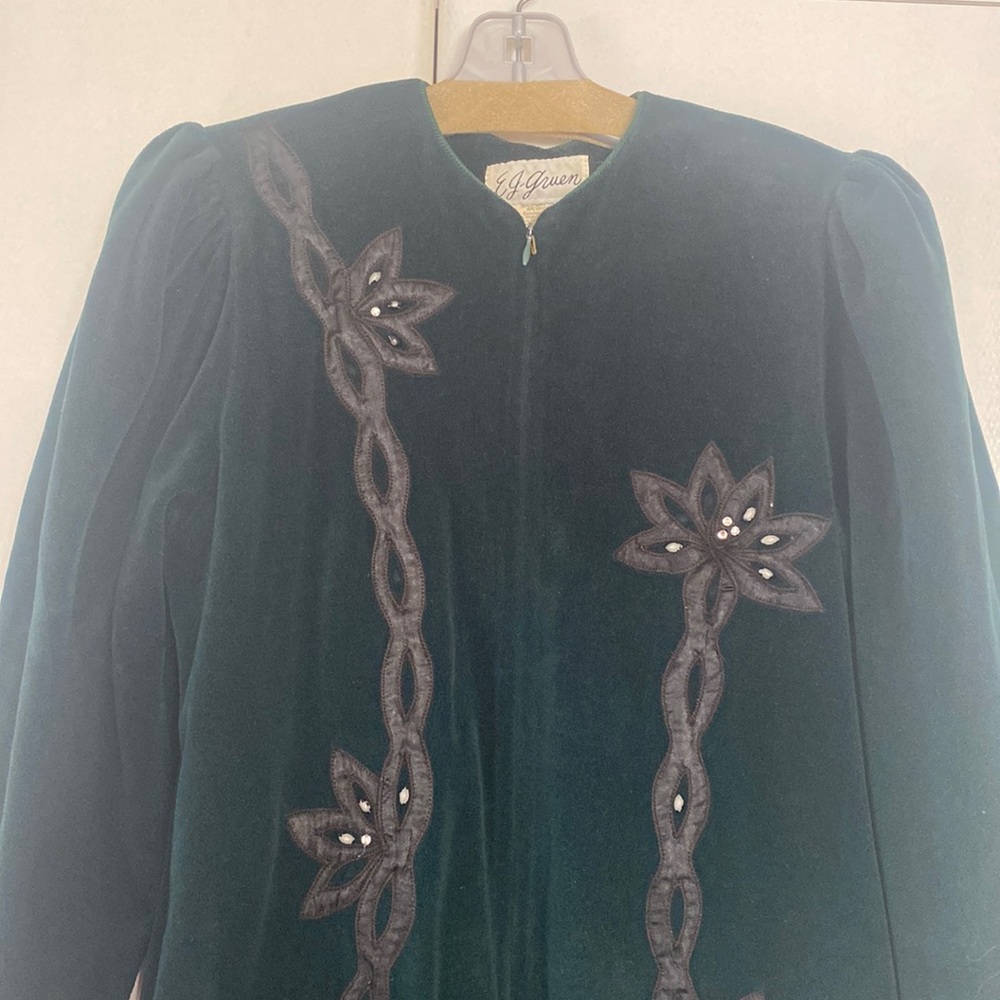 House Robe Dress Green, Size SMALL